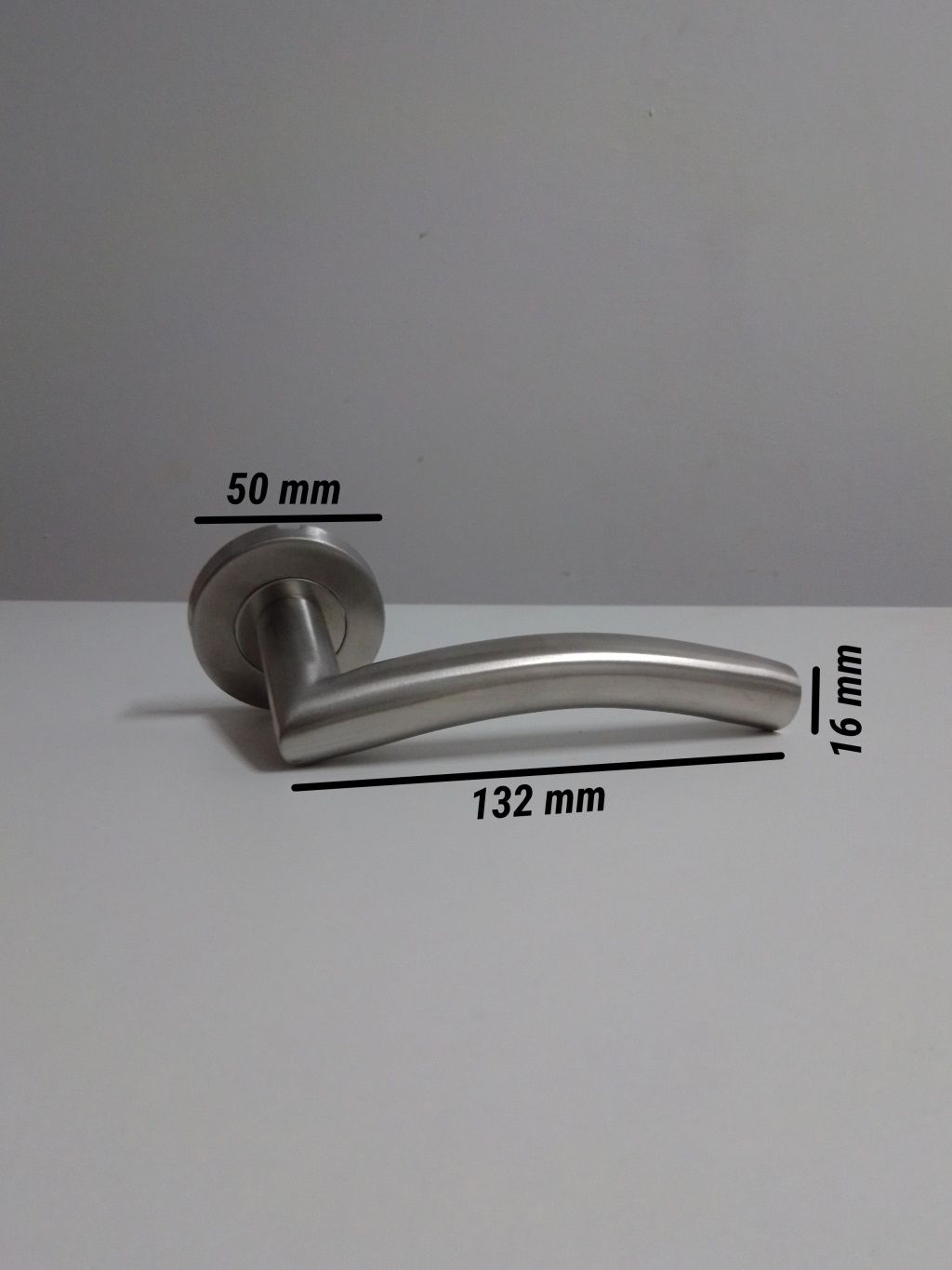 MANILLA ROSETA INOX B8