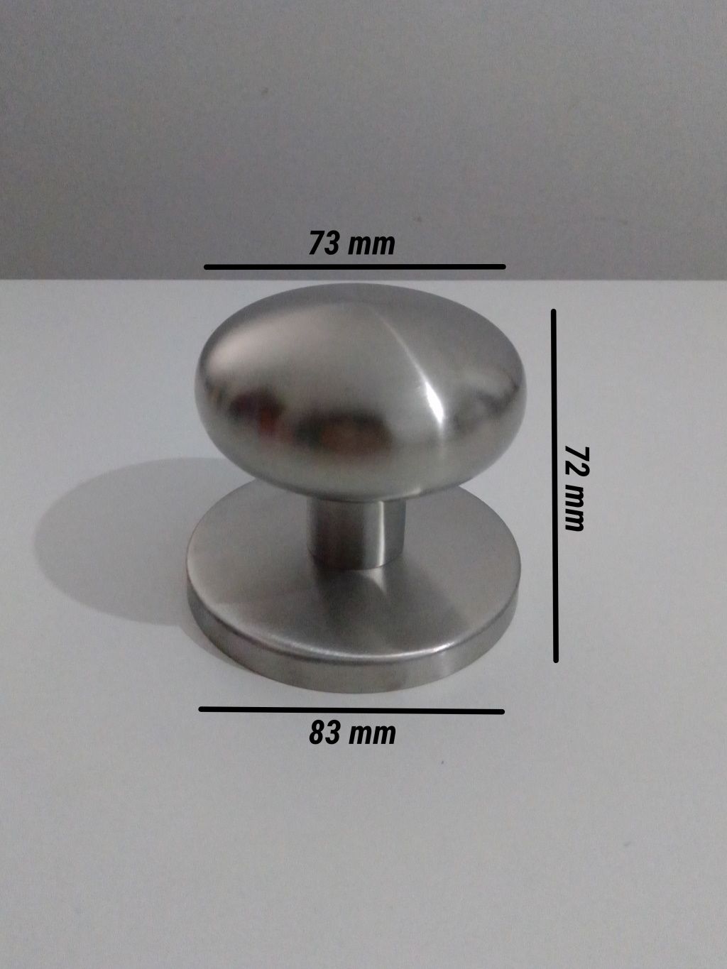 POMO PUERTA ENTRADA SETA INOX