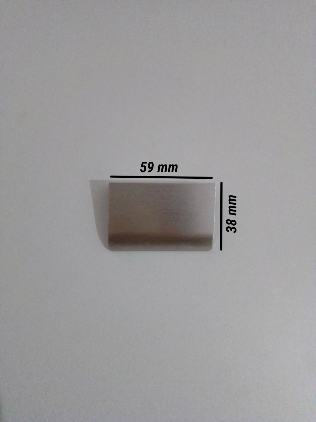 TIRADOR NIQUEL CEPILLADO