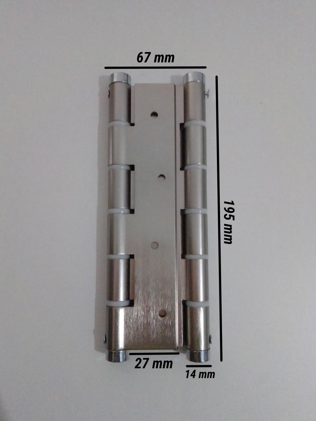 BISAGRA VAIVEN ALUMINIO